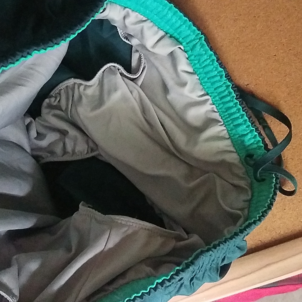 Nike Performance Running Active Green Shorts Size… - image 4